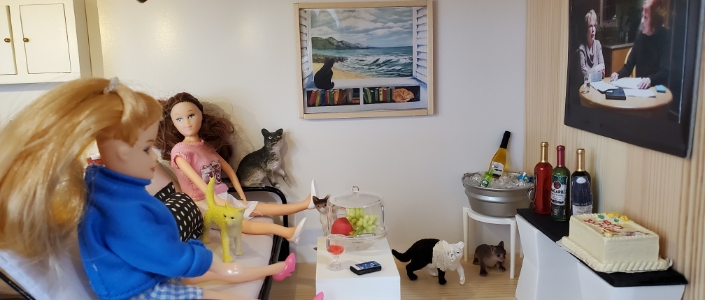 Furnado Brunette: I’m trying not to be snarky, but I feel like I’m in the middle of a fur-nado. Cat Lady: That sounds like a “you” problem.