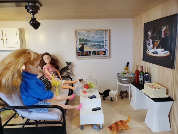 Furnado Brunette: I’m trying not to be snarky, but I feel like I’m in the middle of a fur-nado. Cat Lady: That sounds like a “you” problem.